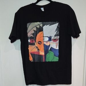 Suna Vtg Black Graphic T-Shirt Size M
